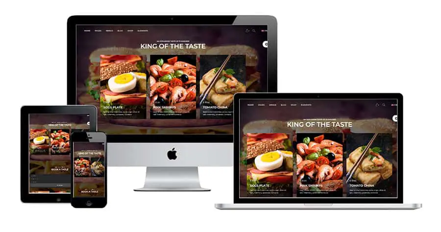 Food & Beverage Web Design