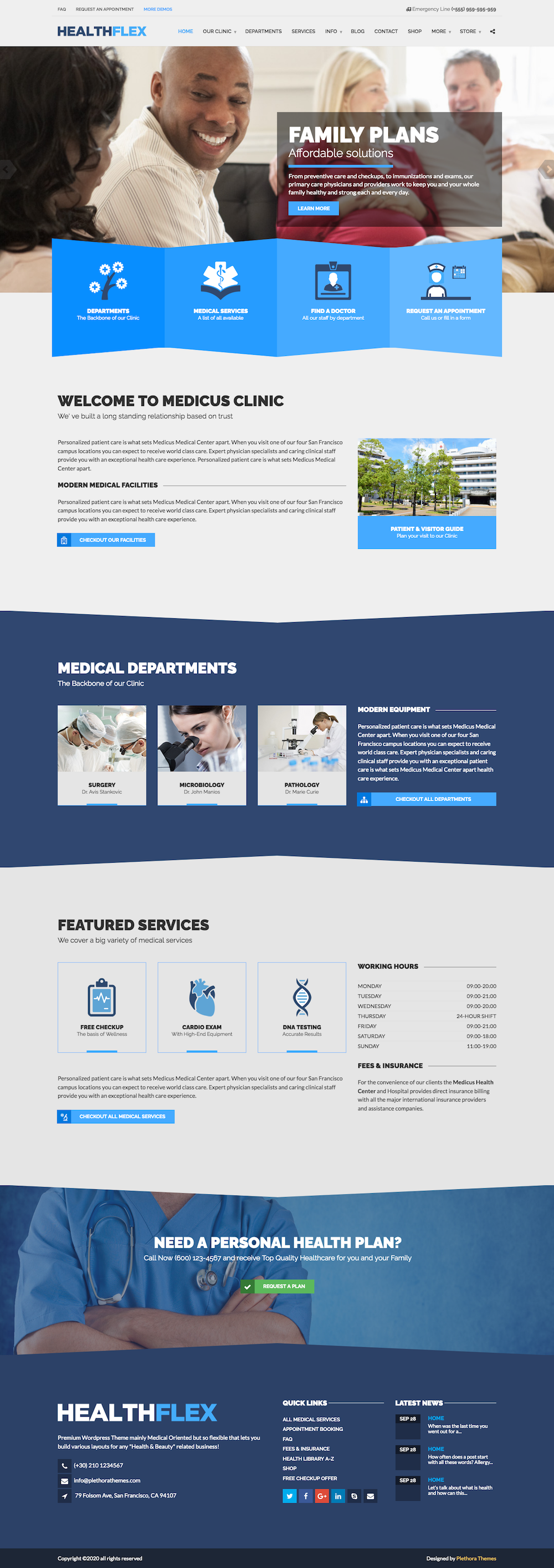 Doctors Web Design