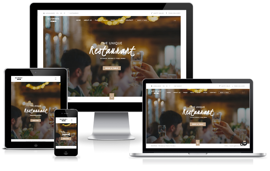 Restaurants Responsive