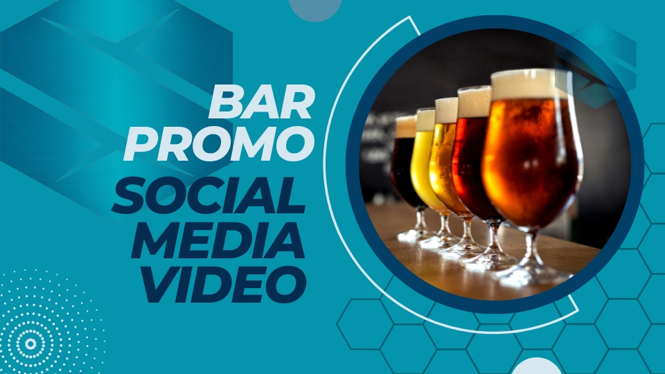Get the Most Out of Social Media with a Bar Promo Video by SERP Matrix!