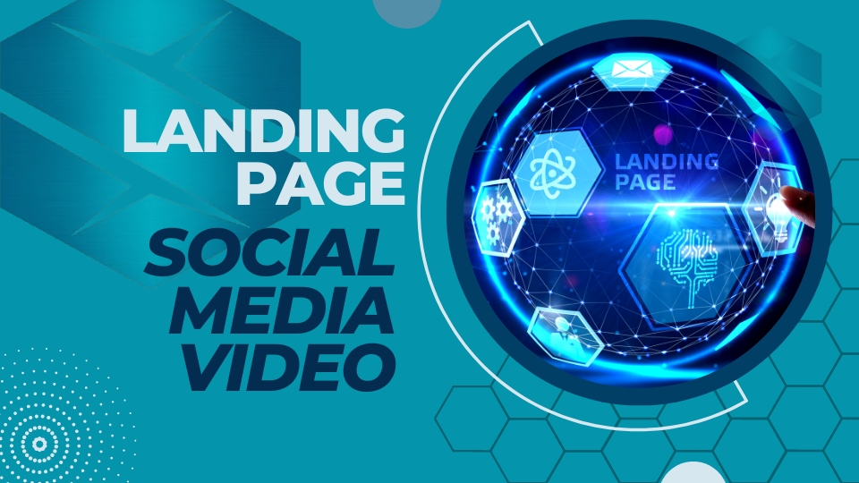 Create a Landing Page Design Social Media Promo Video by SERP Matrix